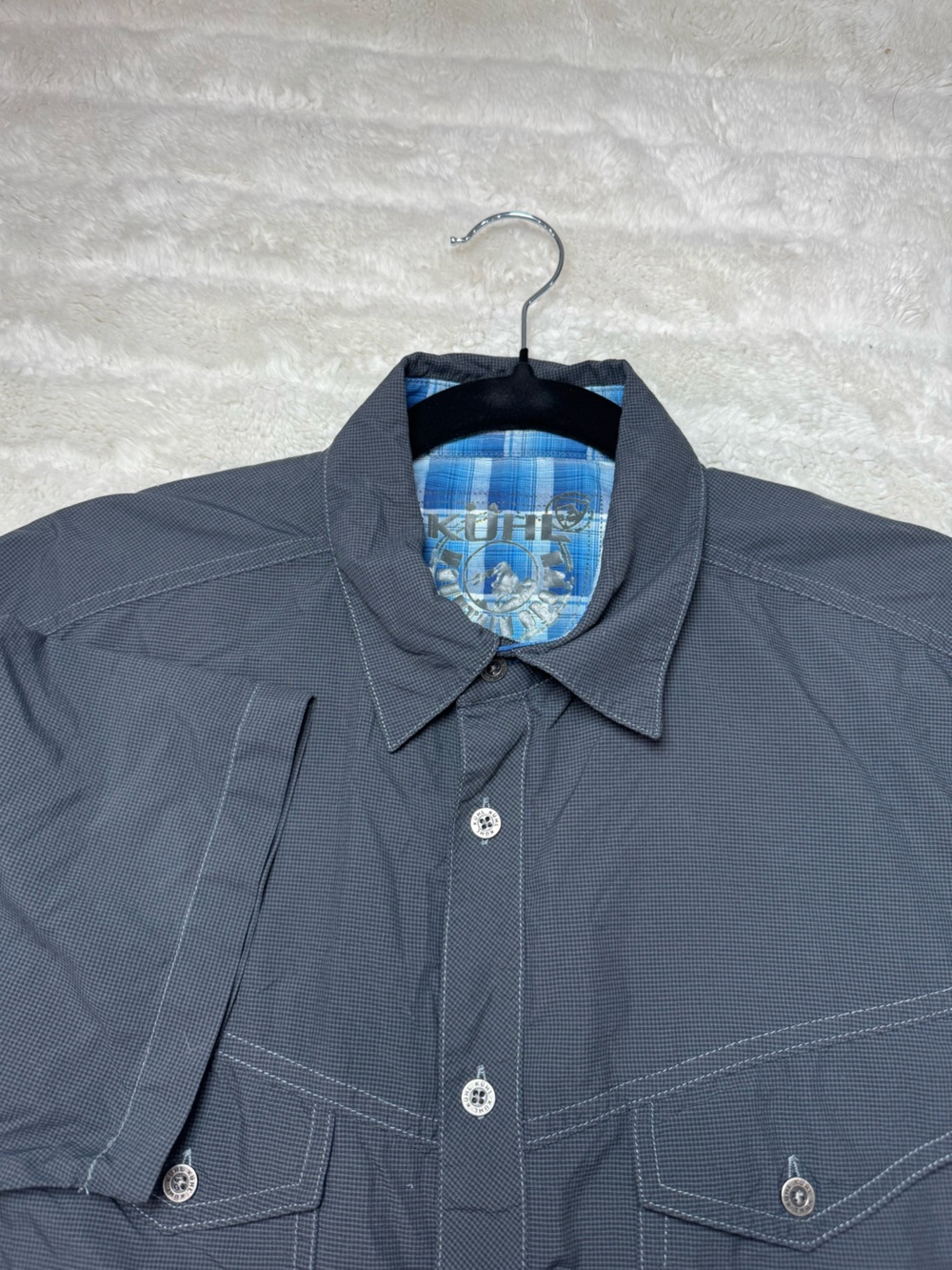 Kuhl Men's Gray Button-Up